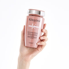 Kérastase Chroma Absolute Chroma Respect shampoo front view confirms brand heritage and product name.