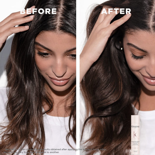 Kerastase Fresh Affair Dry Shampoo travel size 1-2oz ideal for between-wash refreshes.