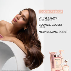 Kerastase Gloss Absolu Glaze Milk cream-like texture with silky finish.