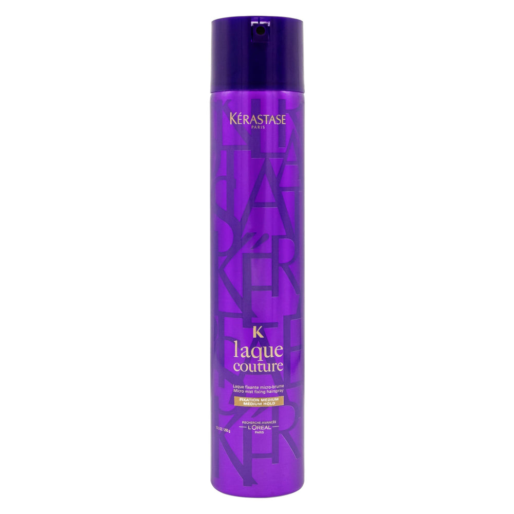 Kérastase Laque Couture hair spray delivers flexible hold and humidity protection for all hair types
