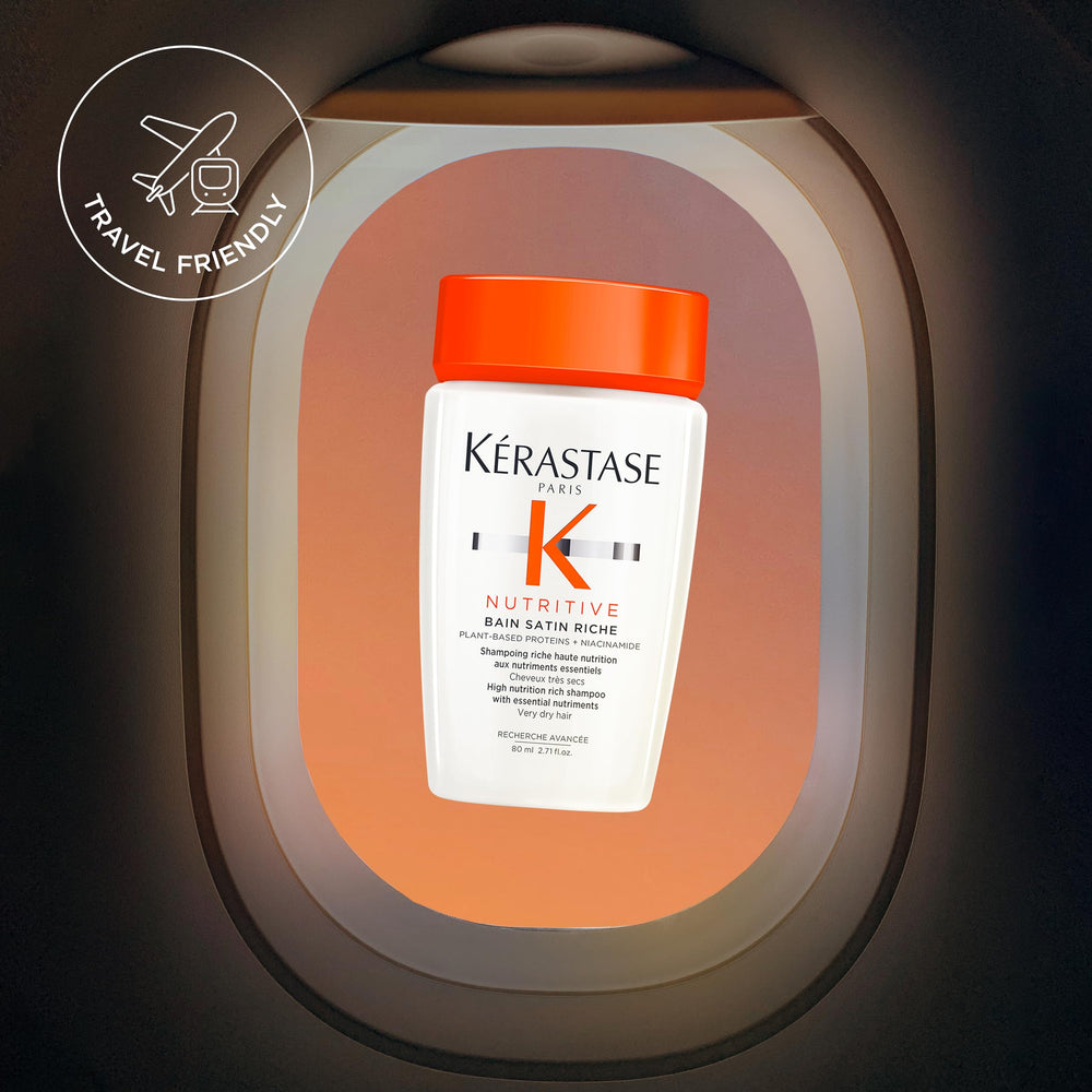 KÉRASTASE Nutritive Bain Satin Riche lather forms during cleansing.