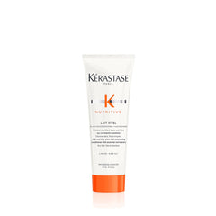 Kerastase Nutritive Lait Vital bottle demonstrates lightweight hydration for fine to medium hair.
