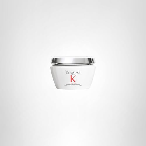 Kerastase Premiere final result shows healthier, smoother hair with visible shine.