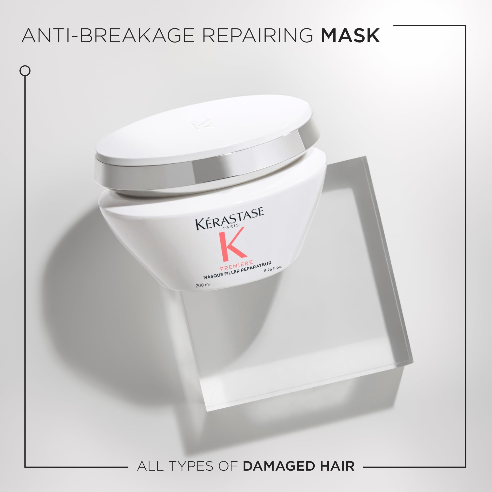 KÉRASTASE Premiere bottle dispense demonstrates easy, mess-free application