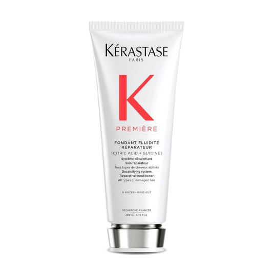 Kerastase Premiere bottle with pump for precise, mess-free application.