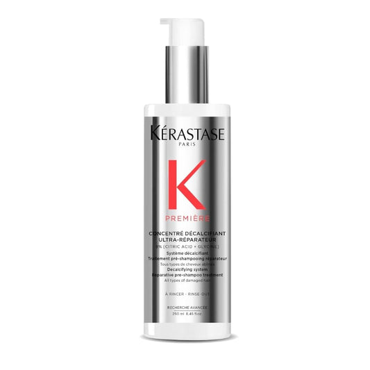 Kerastase Premiere Pre-Shampoo bottle front view, showcasing the repair treatment.