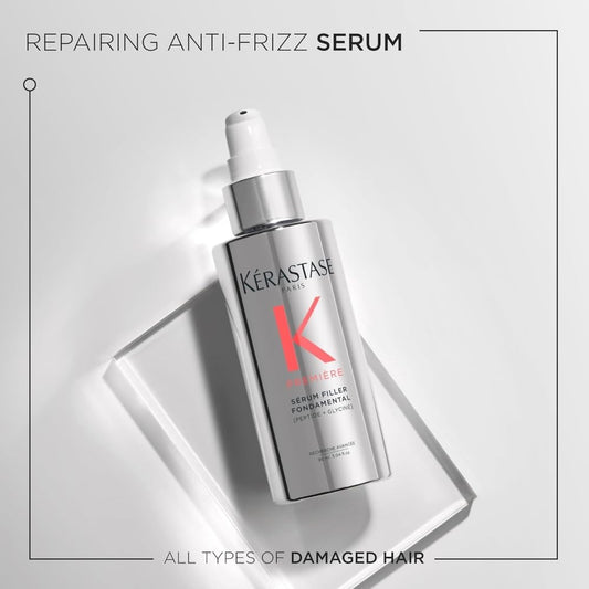 Kerastase Premiere serum close-up texture delivering lightweight repair.