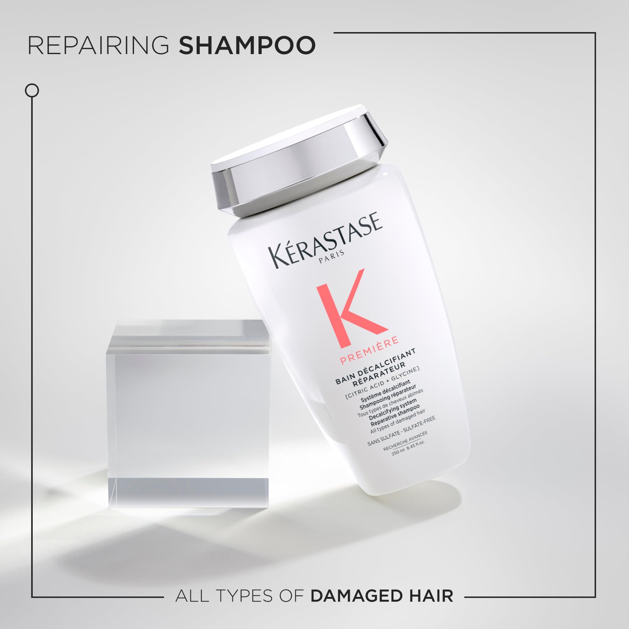 KÉRASTASE Premiere set packaging showcases a complete bond repair routine