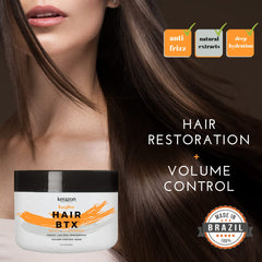 Kerazon BTX Mask formula delivers deep hydration and nourishment.