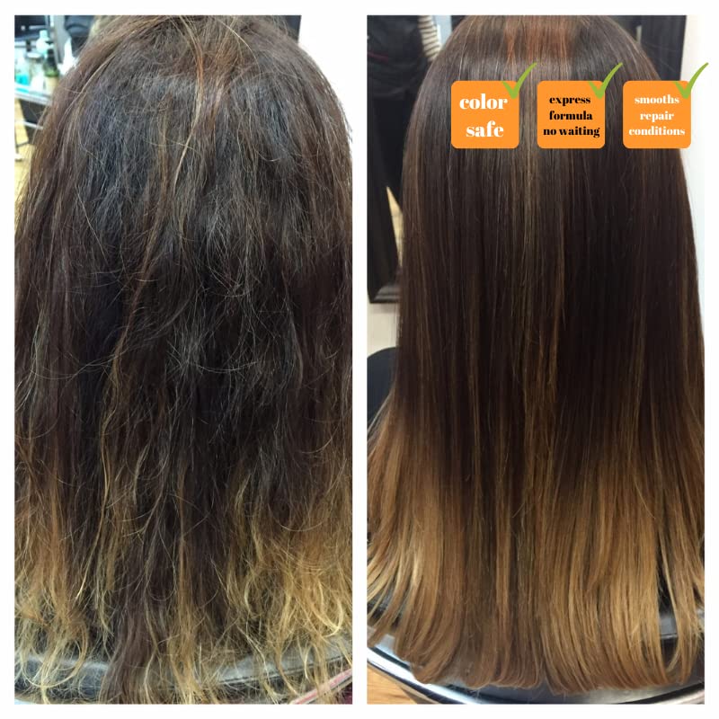 Kerazon Buriti Liss application glide shows smooth coverage for even results