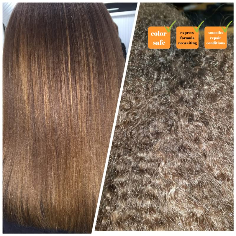 Kerazon Buriti Liss salon results hint at smoother, shinier hair after use