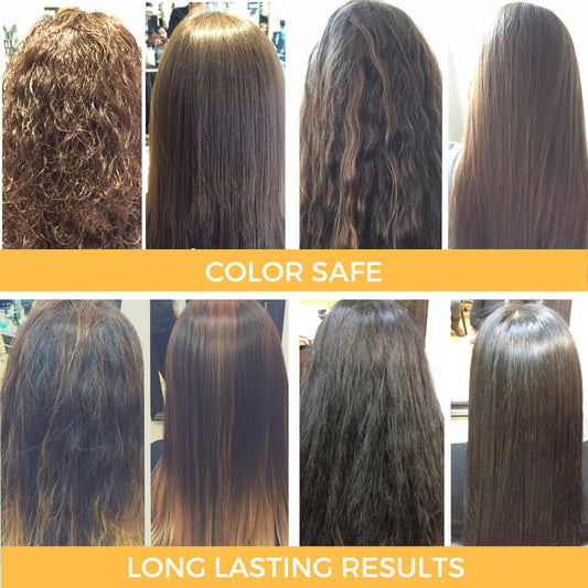 Kerazon Buriti Oil close-up highlights elasticity and shine
