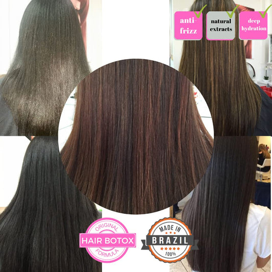 Kerazon Intensive BTX Treatment label close-up highlighting premium formula