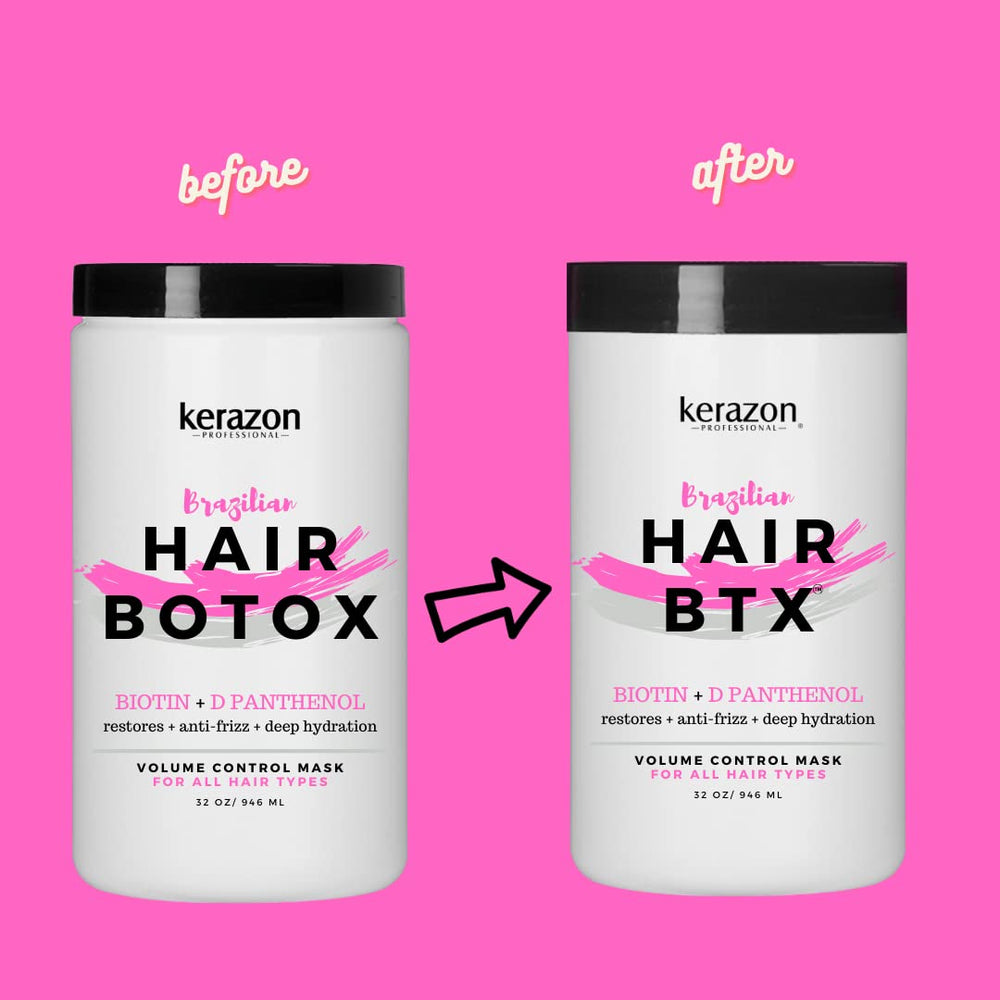 Kerazon Intensive BTX Treatment rinse scene during application