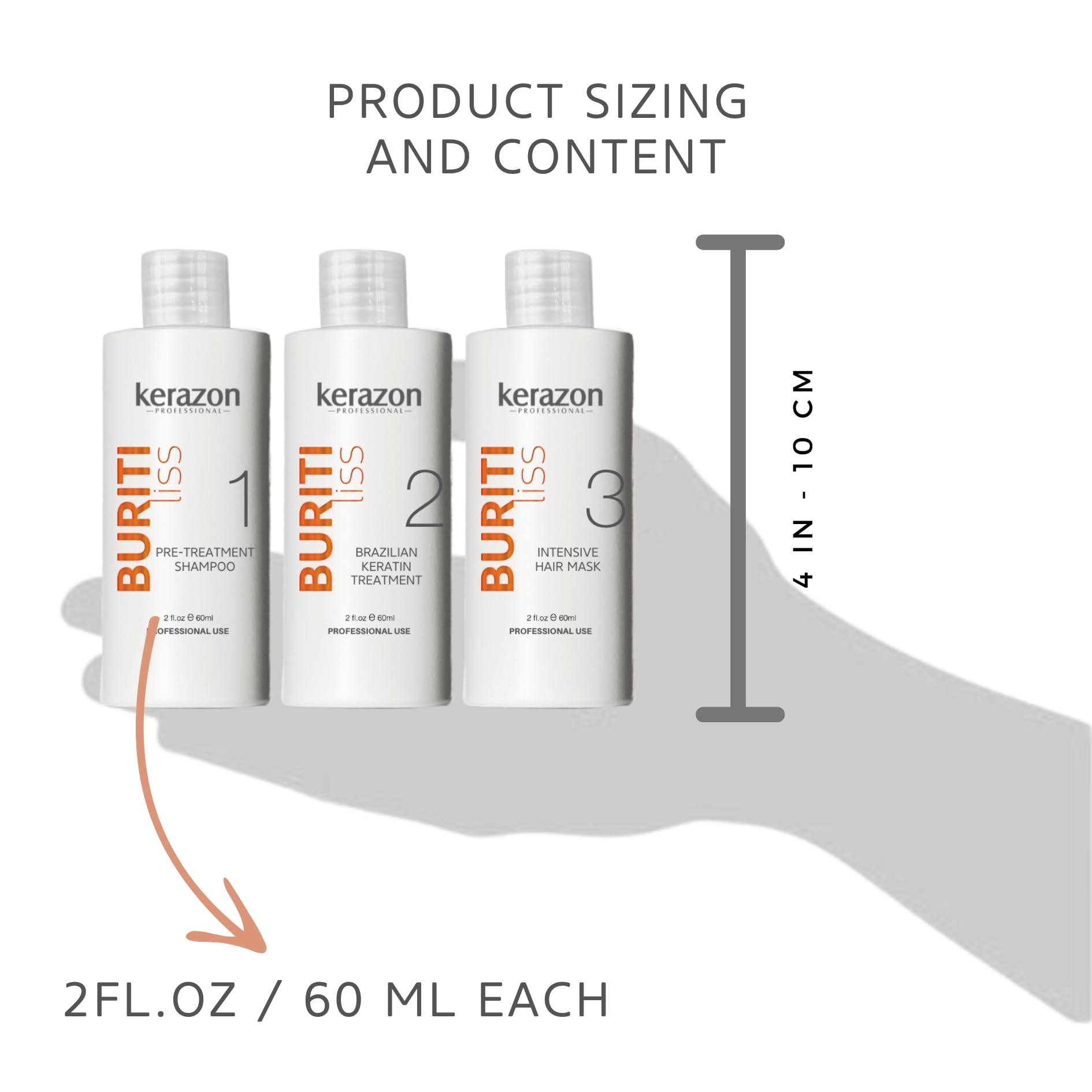 Kerazon protein and amino acids blend supports stronger-feeling hair
