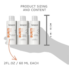 Kerazon protein and amino acids blend supports stronger-feeling hair