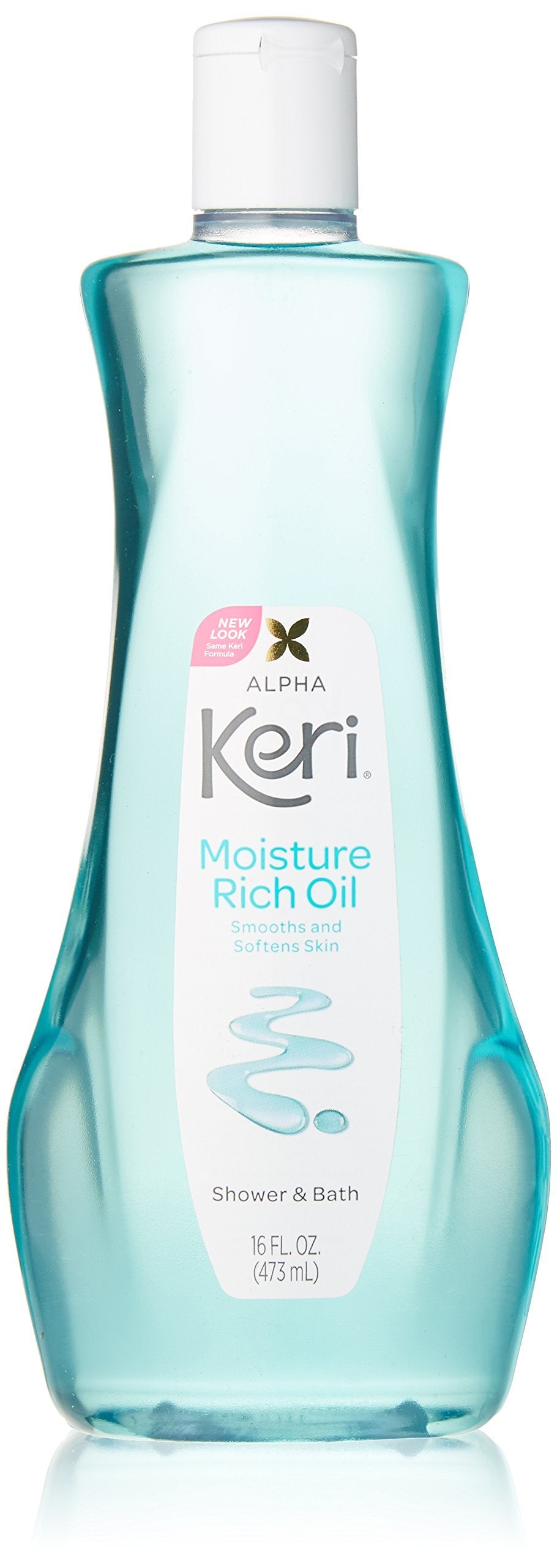 Keri Alpha Keri shower oil bottle pour for added skin moisture