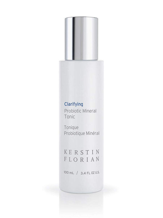 Kerstin Florian Clarifying Probiotic Mineral Tonic bottle showcasing balance and clarity