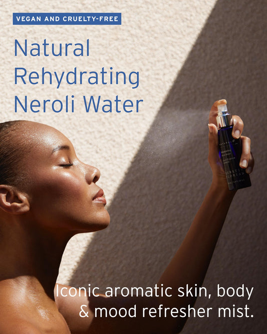Orange blossom aromatherapy spray by Kerstin Florian refreshing the complexion and mood.