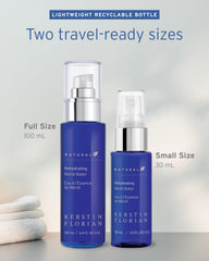 Refreshing hydrating mist bottle by Kerstin Florian for a midday pick-me-up.