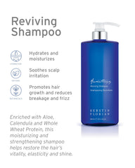 Kerstin Florian Reviving Shampoo pour to start a gentle, nourishing wash for daily use.
