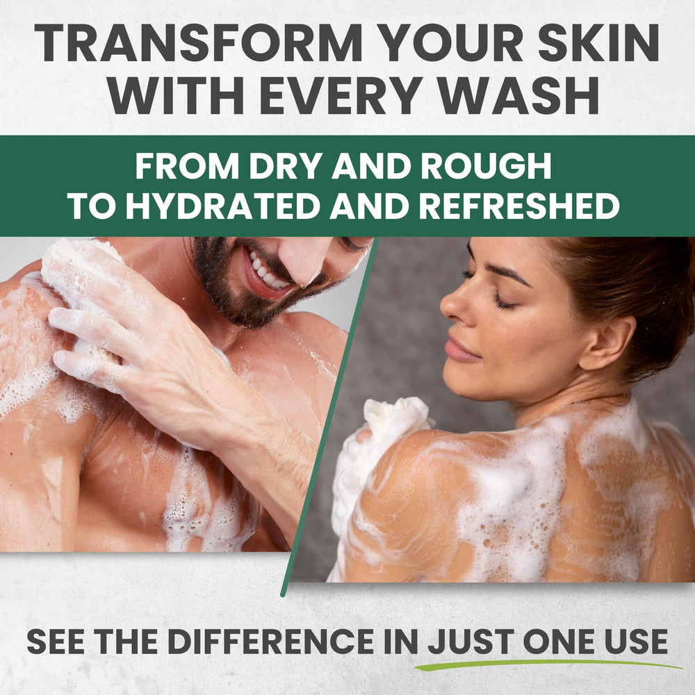KESMEDIK Tea Tree Body Wash foaming-lather provides rich foam for refreshing cleansing.