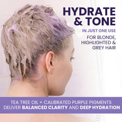KESMEDIK Tea Tree Purple Conditioner soothing scalp after chemical treatments
