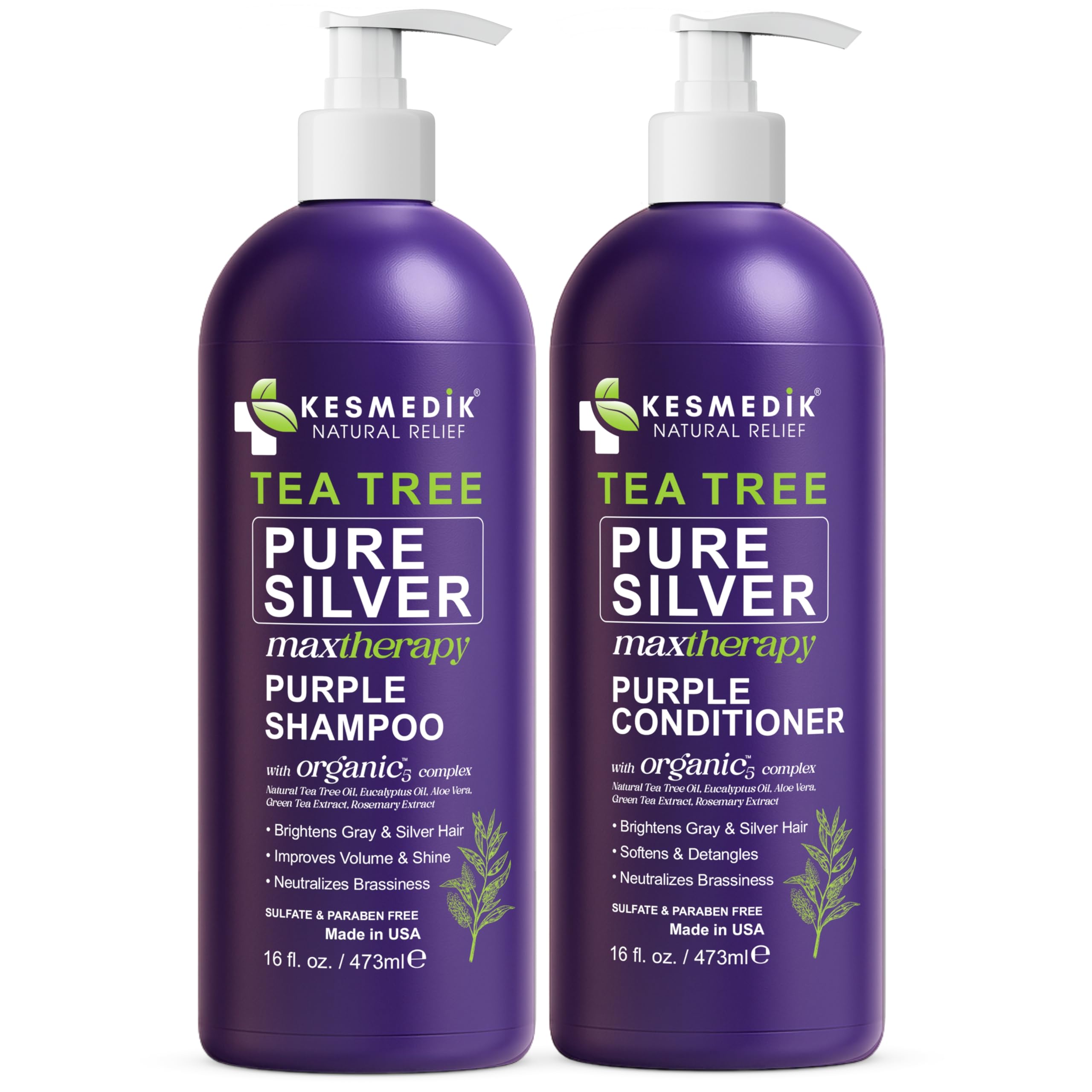 KESMEDIK Tea Tree Purple products soothe scalp during application
