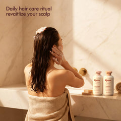 Kevabin hair sheen and fullness preview shows a healthier, styled look.