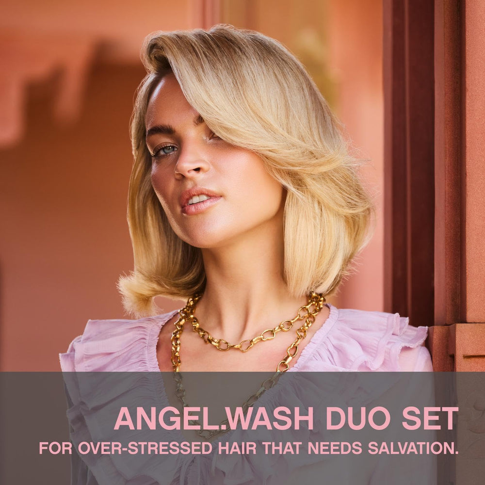 Kevin Murphy ANGEL.RINSE bottle provides lightweight conditioning without weigh-down