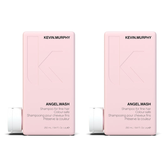 Kevin.Murphy Angel.Wash bottle front view in a two-pack for color protection.