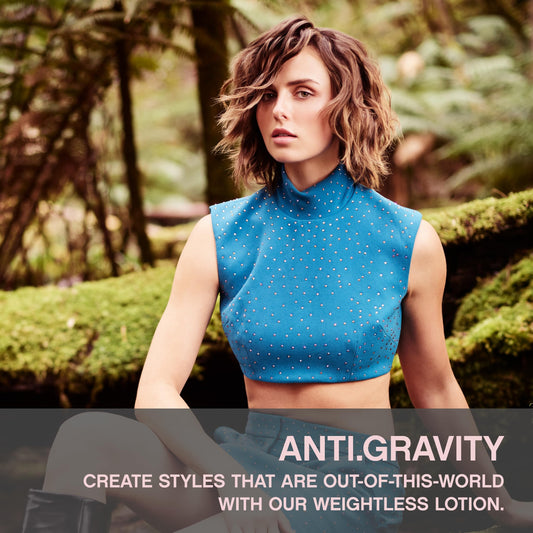 KEVIN.MURPHY ANTI.GRAVITY bottle pump showing easy application
