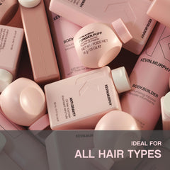 Packaging box for KEVIN.MURPHY ANTI.GRAVITY highlighting cruelty-free claim