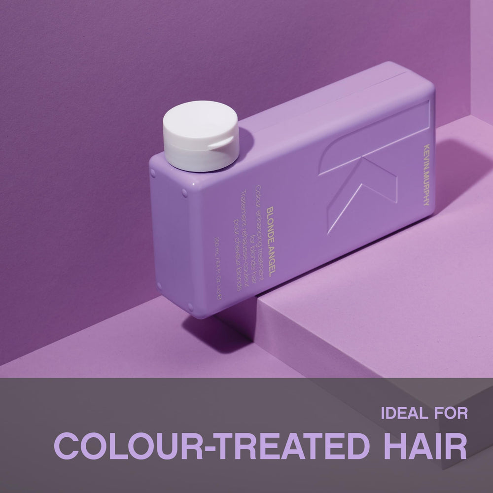 KEVIN.MURPHY Blonde.Angel pump-action bottle for easy application.
