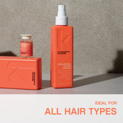 Label close-up of KEVIN.MURPHY Everlasting Colour Leave-In with acidic pH emphasis