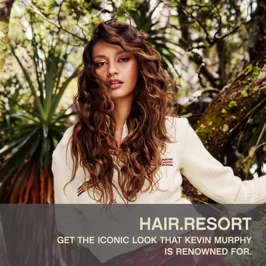 Kevin.Murphy Hair.RESORT curl enhancer defines curls with lasting hold.