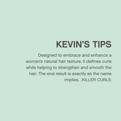 Ingredients highlight: Australian fruit extracts and Aloe Vera in Killer.Curls formula.