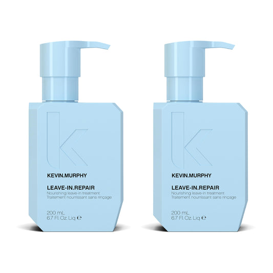 Kevin.Murphy Leave-In.Repair bottle highlighting keratin treatment for strong, glossy hair