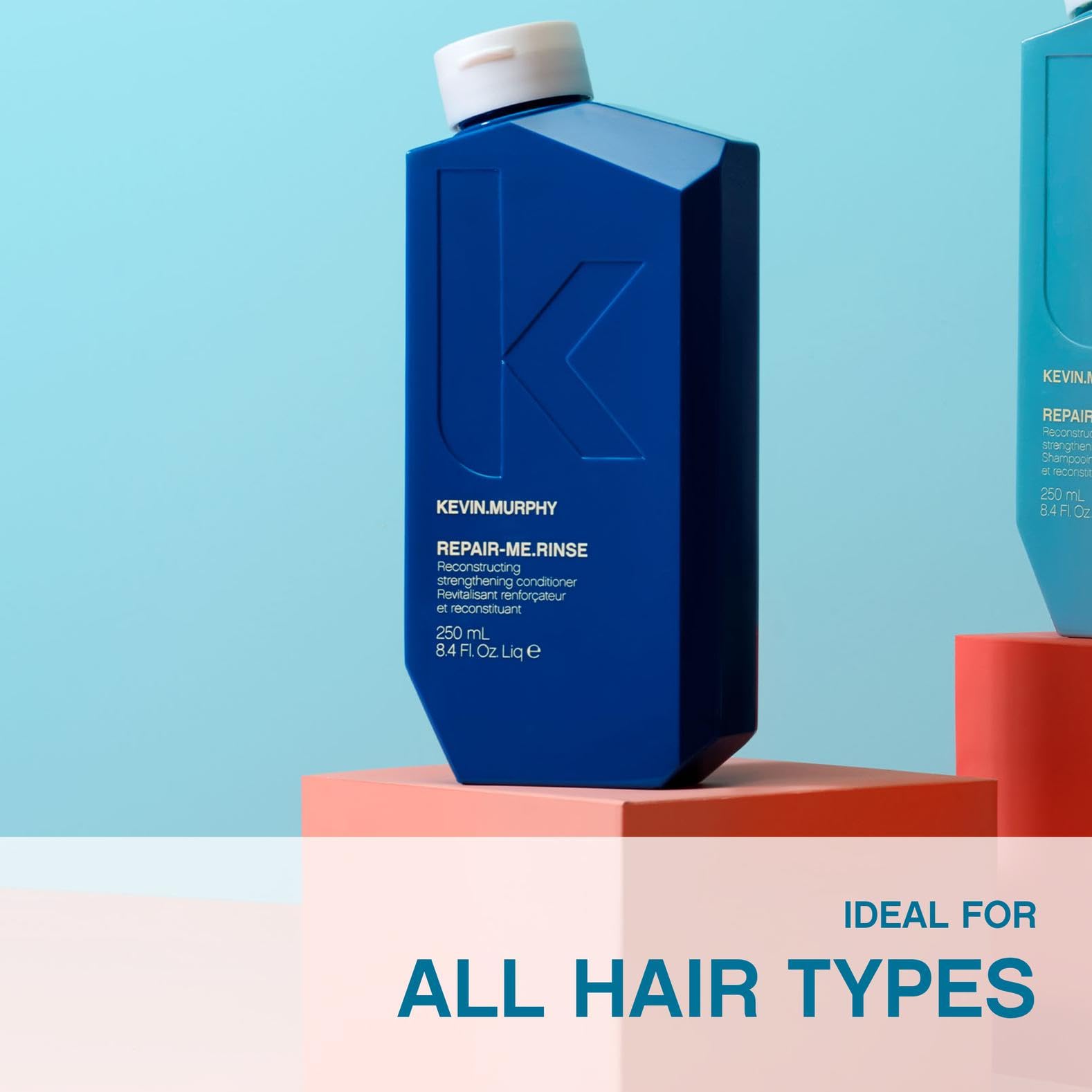 Kevin Murphy Repair.Me.Rinse cream texture signaling rich hydration.