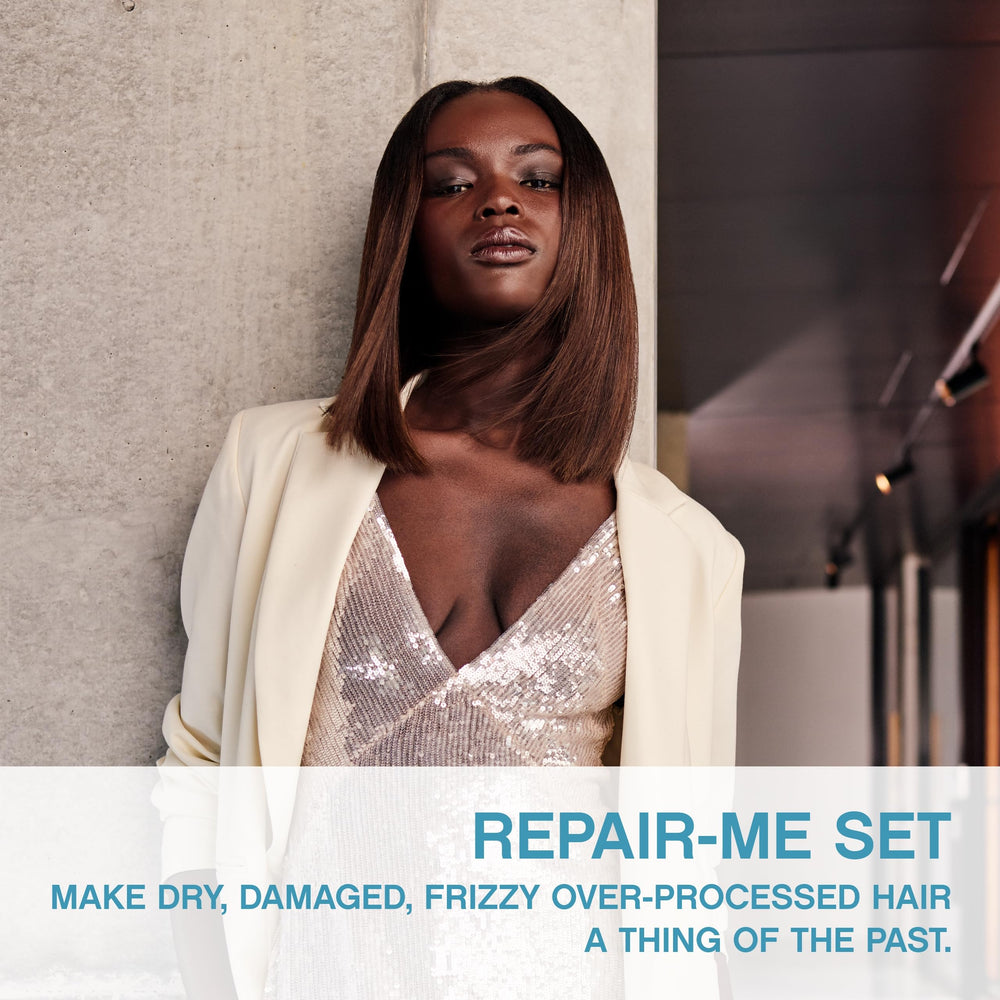 KEVIN.MURPHY Repair-Me.Wash foamy lather demonstrates gentle cleanse for frizz-prone hair.
