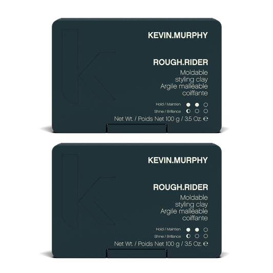 Kevin.Murphy Rough.Rider clay delivers strong hold with a gritty matte texture for styling