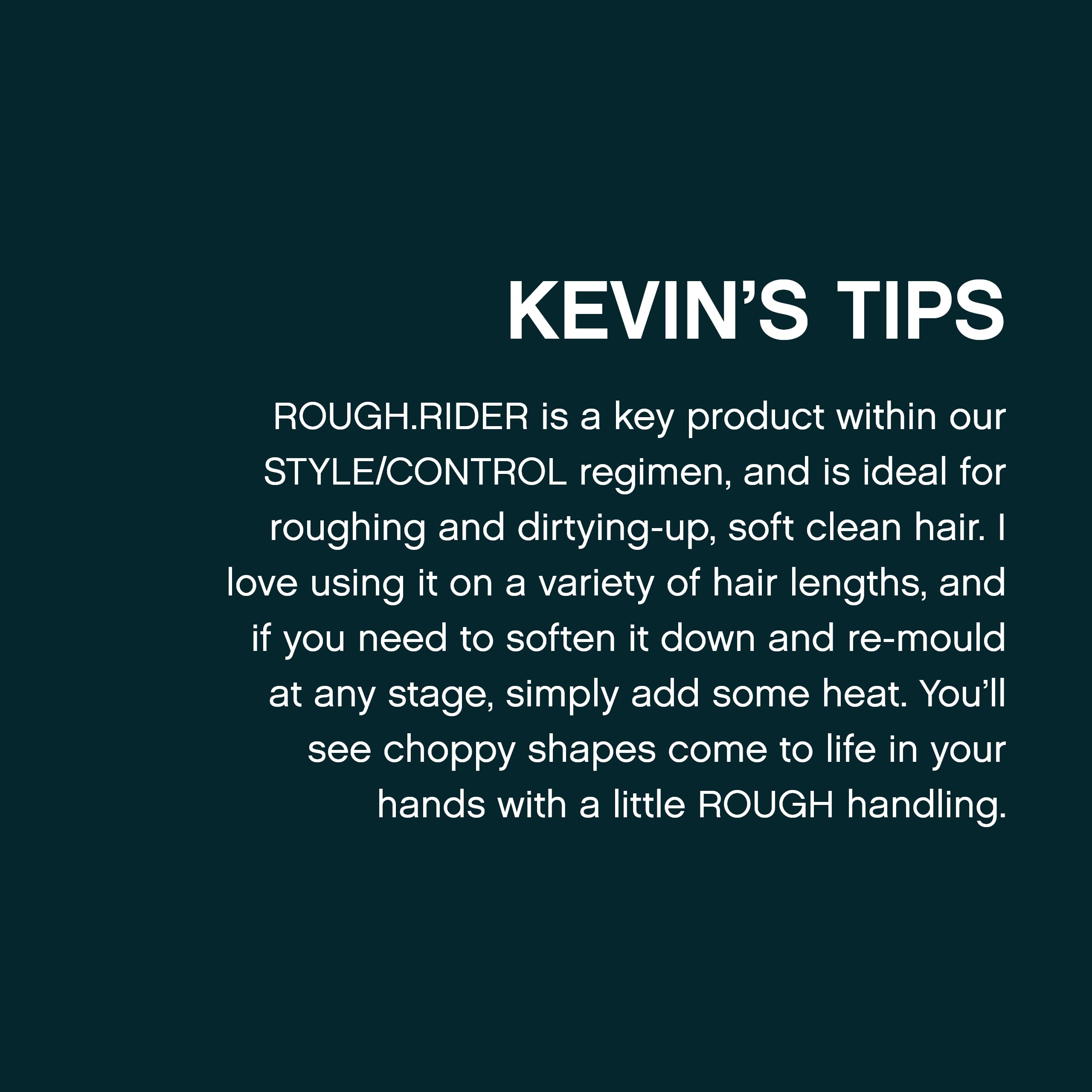 Eco-conscious brand ethos guiding salon-to-home styling