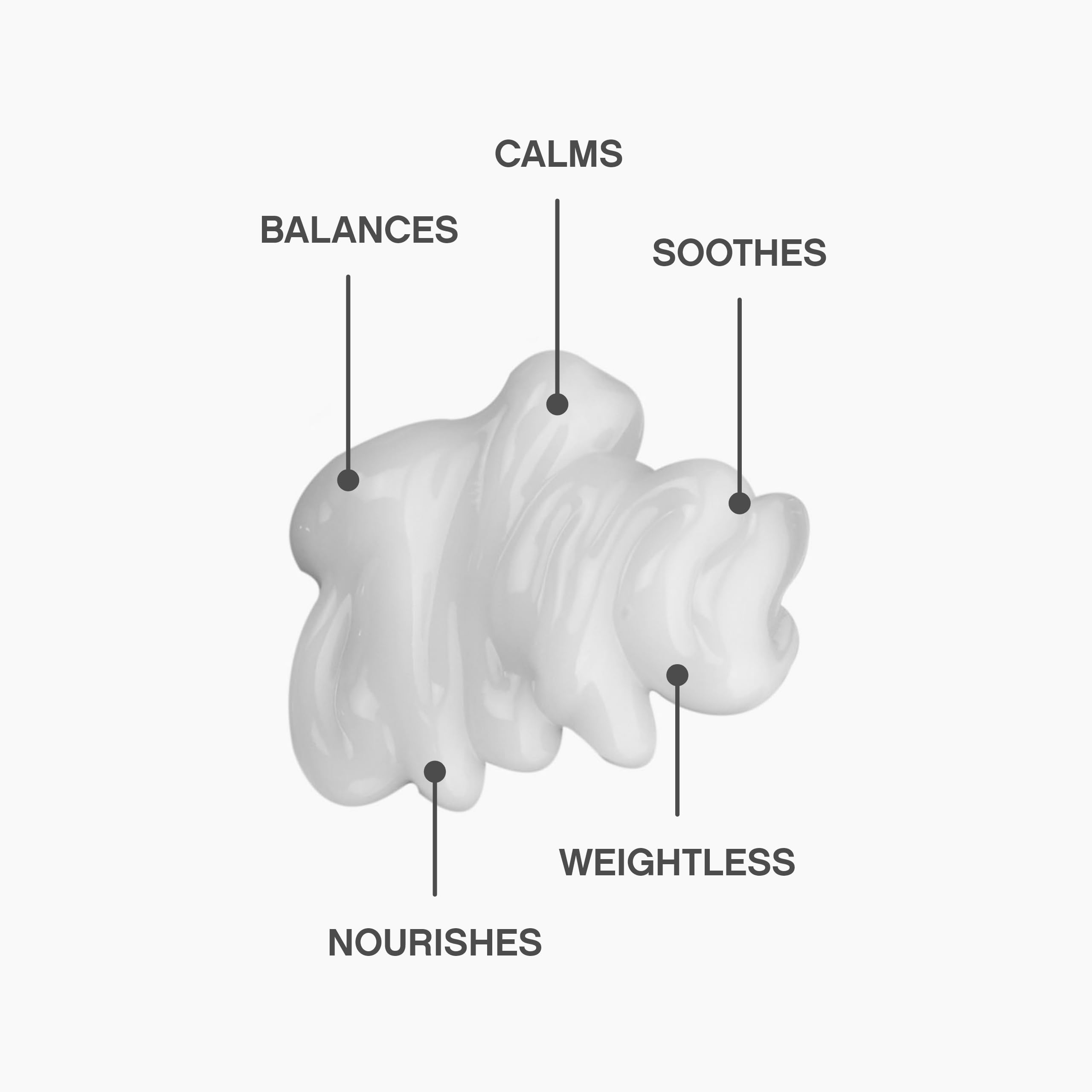 KEVIN.MURPHY Scalp.SPA Serum in hands shows easy leave-in use and quick absorption.