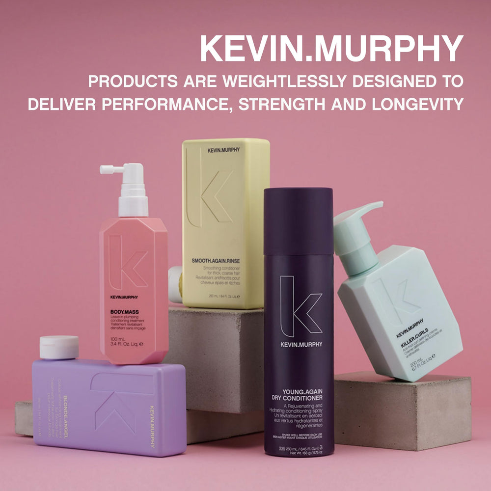 KEVIN.MURPHY SESSION.SPRAY FLEX travel-pack supports on the go styling.
