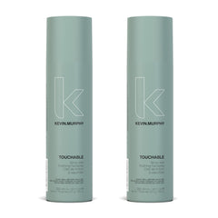 Kevin.MURPHY Touchable Spray Wax Finish bottle shows texture and hold