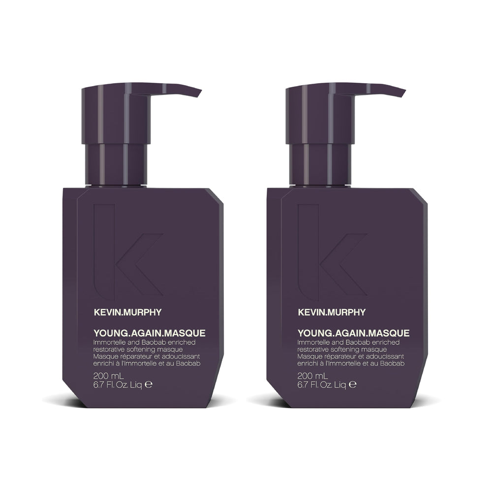KEVIN.MURPHY Young.Again.Masque bottle close-up for deep conditioning and shine.