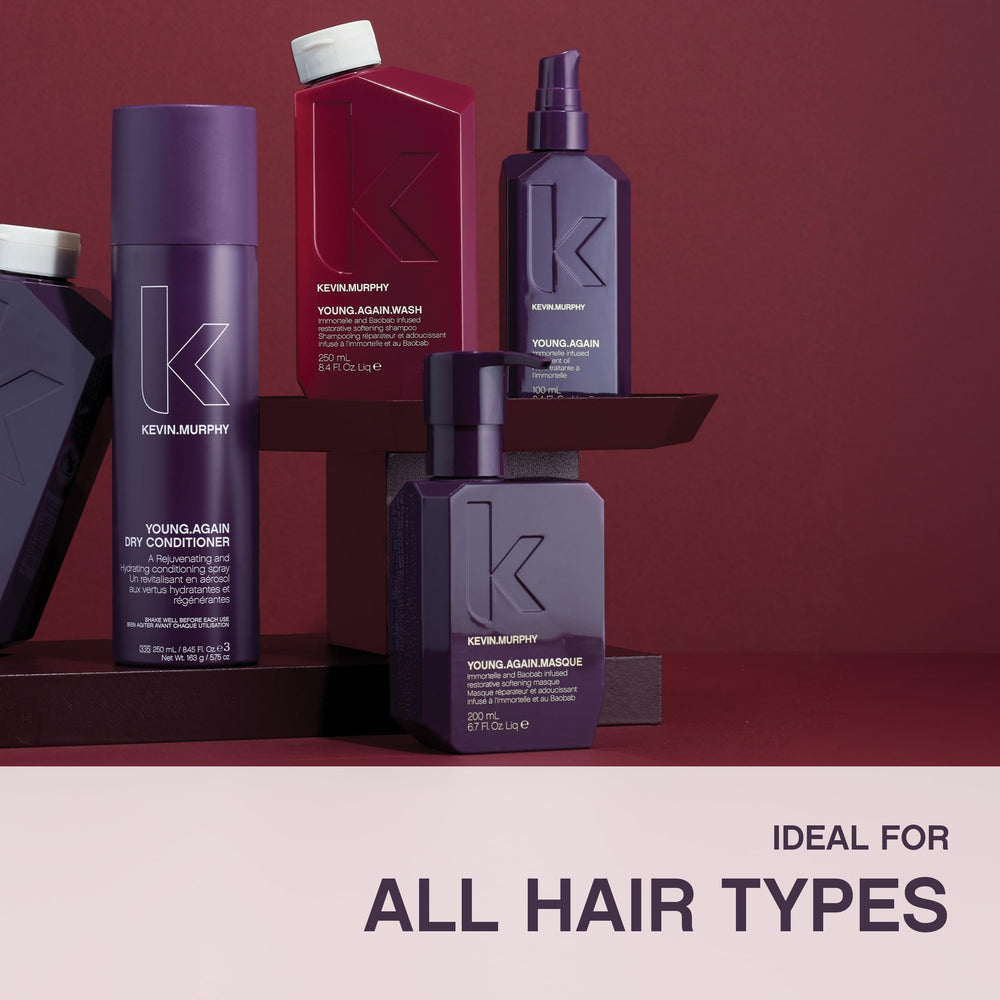 KEVIN.MURPHY Young.Again.Masque contains Immortelle and Baobab ingredients for nourishment.