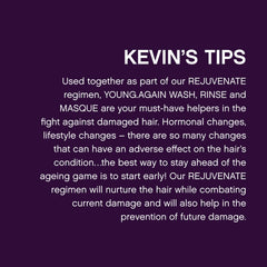 KEVIN.MURPHY YOUNG.AGAIN.RINSE offers cruelty-free, sulphate-free conditioning