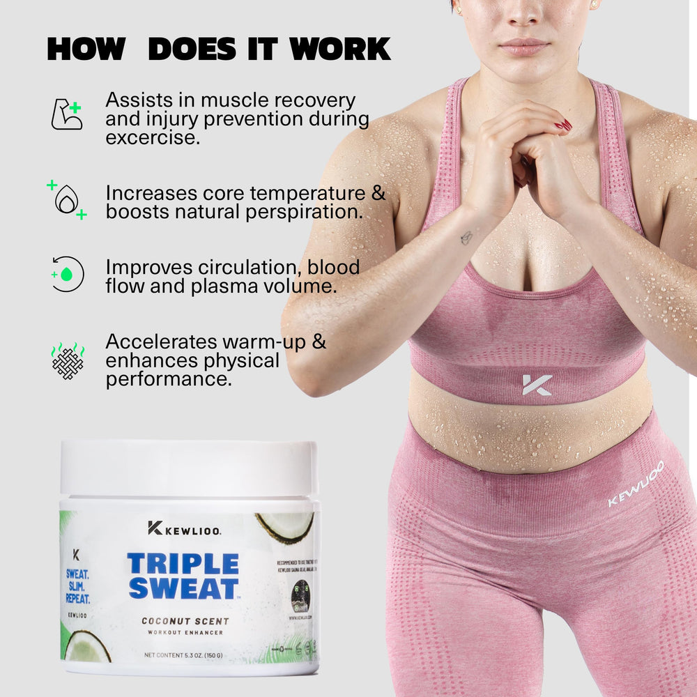 Absorbed quickly with no stain on clothing after using Kewlioo sweat gel.