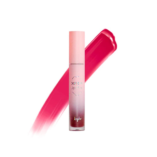 Keybo Dotom Lip Plus 16-color gloss adds volume with lasting shine.